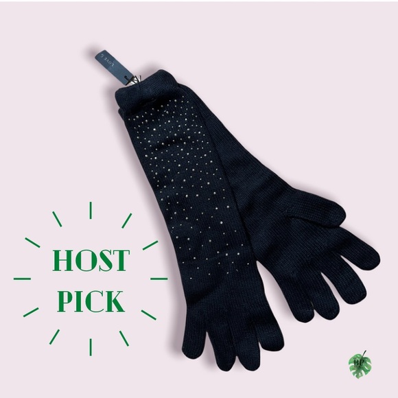 Love & Lore Accessories - NWT Love & Lore Long Studded Gloves